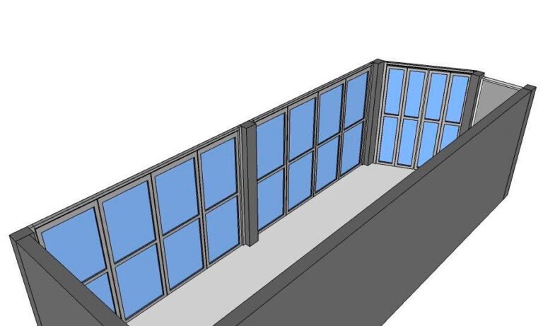 Projeto de envidraçamento de sacada e fechamento em vidro e alumínio — PW Vidros e Alumínios, São Paulo